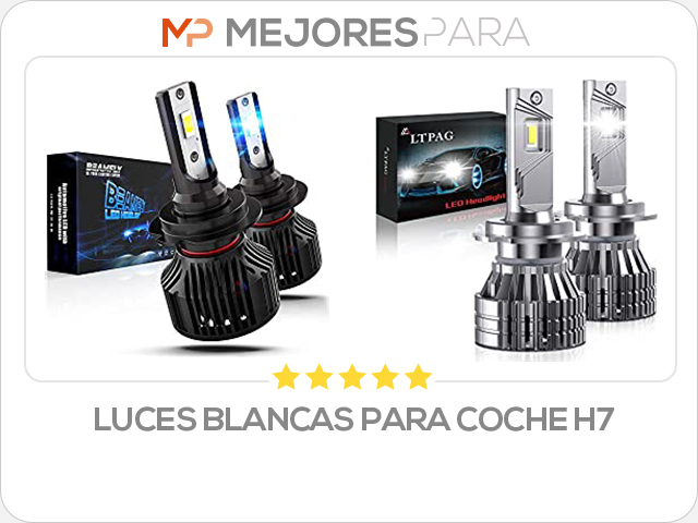 luces blancas para coche h7