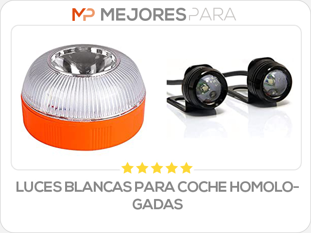 luces blancas para coche homologadas