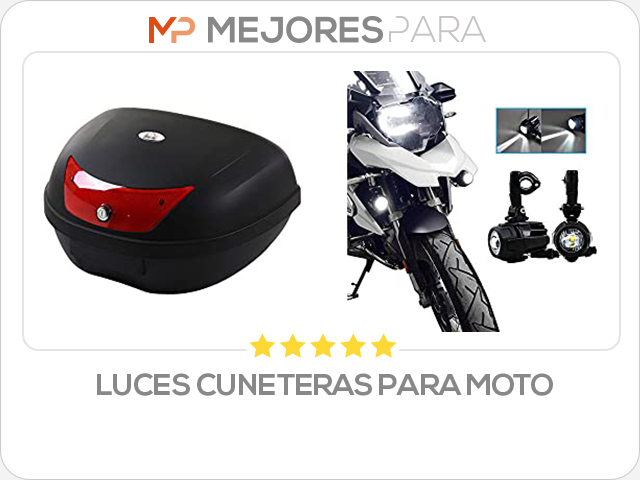 luces cuneteras para moto