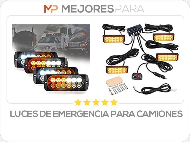 luces de emergencia para camiones