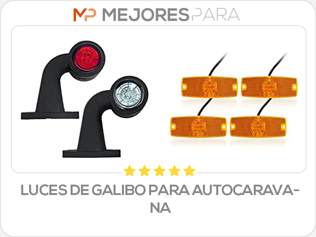 luces de galibo para autocaravana