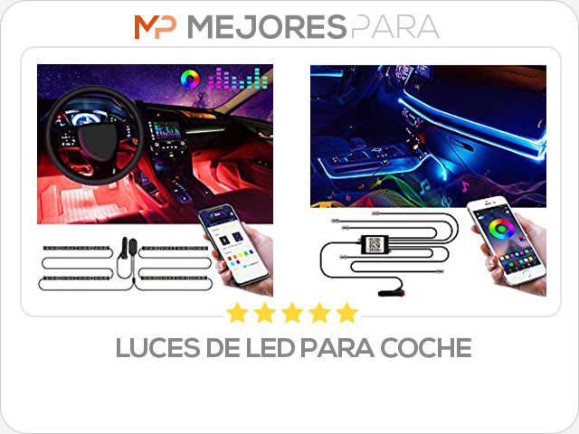 luces de led para coche