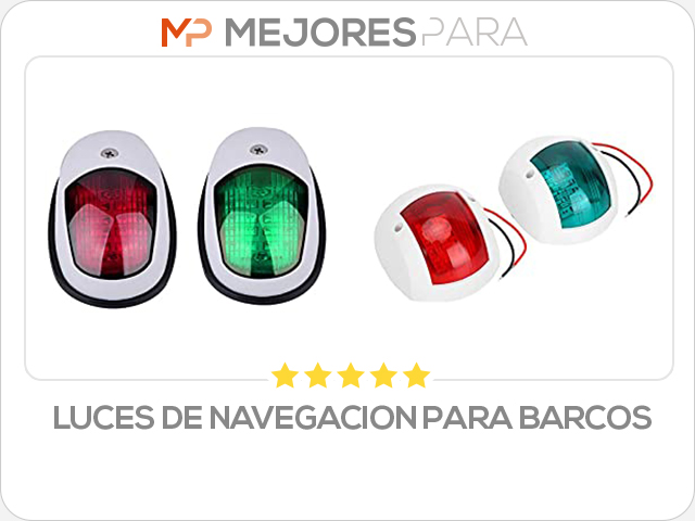 luces de navegacion para barcos