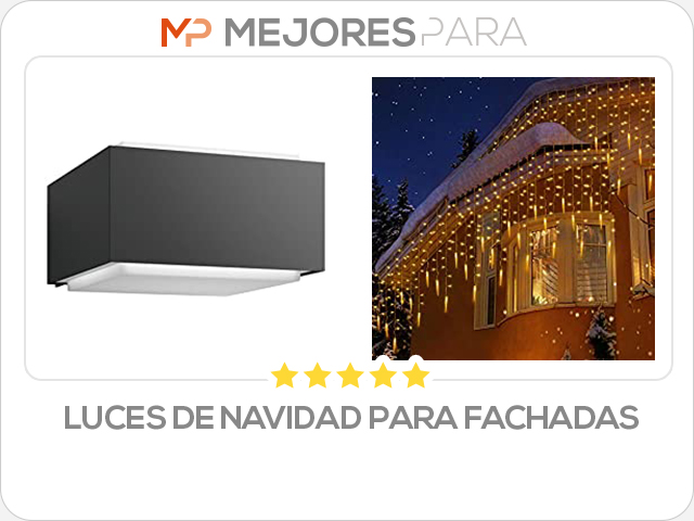 luces de navidad para fachadas