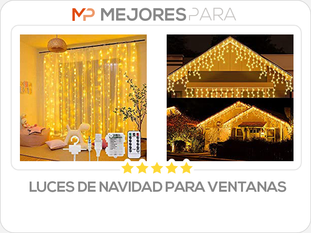 luces de navidad para ventanas