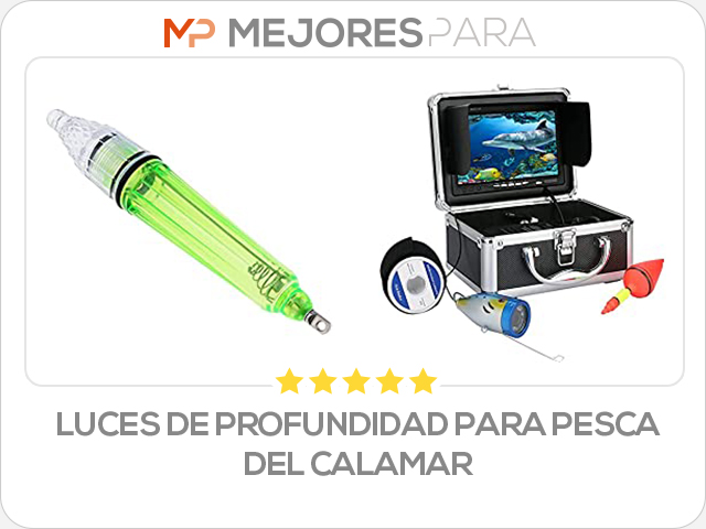 luces de profundidad para pesca del calamar