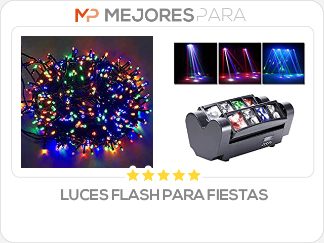 luces flash para fiestas