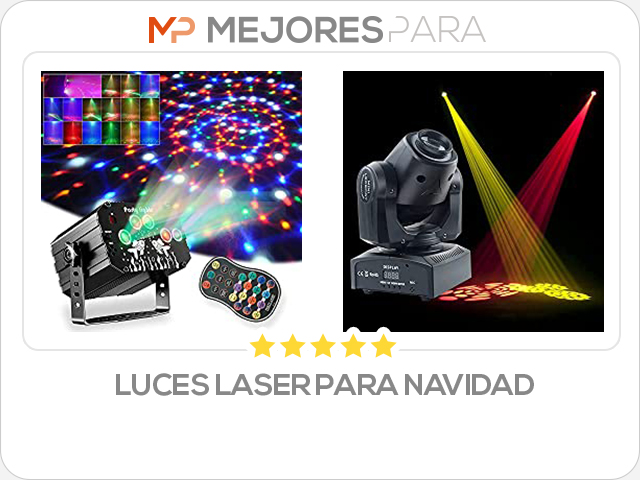 luces laser para navidad