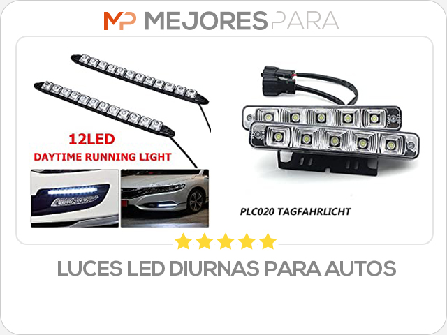 luces led diurnas para autos