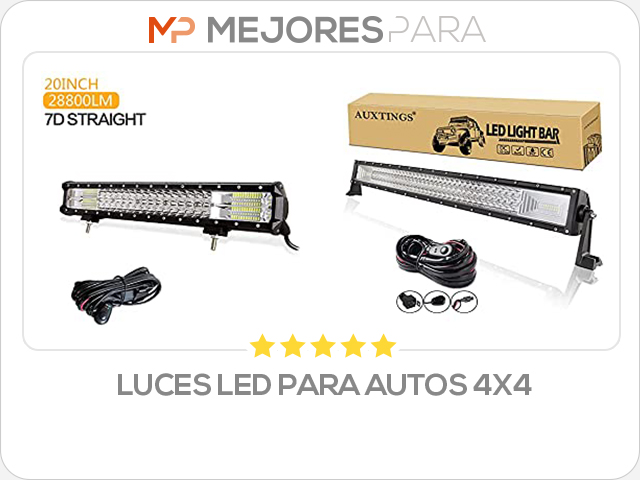 luces led para autos 4x4