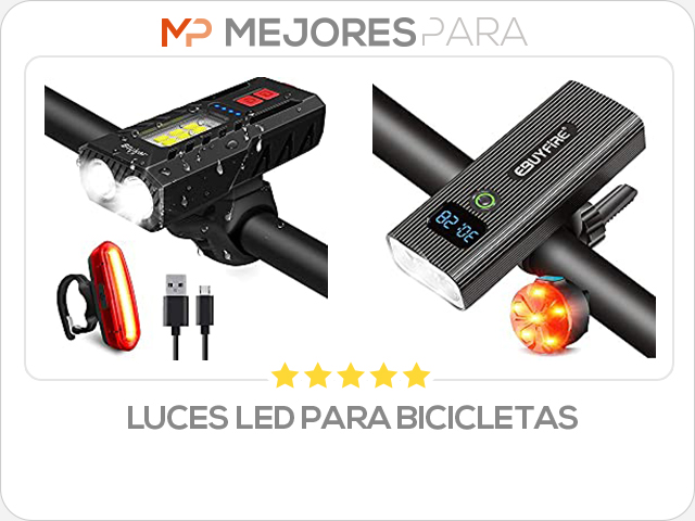 luces led para bicicletas