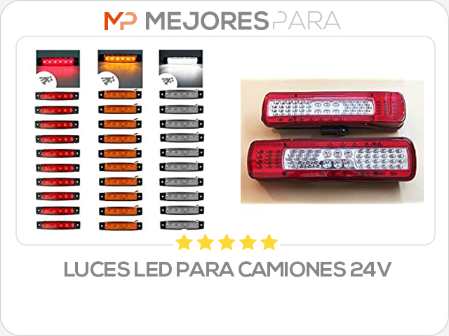 luces led para camiones 24v