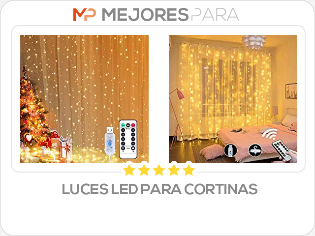 luces led para cortinas