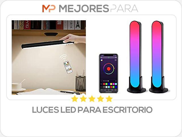 luces led para escritorio