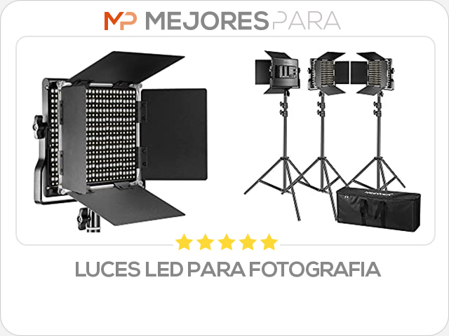 luces led para fotografia