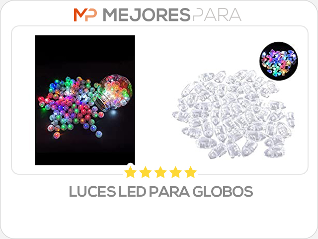 luces led para globos