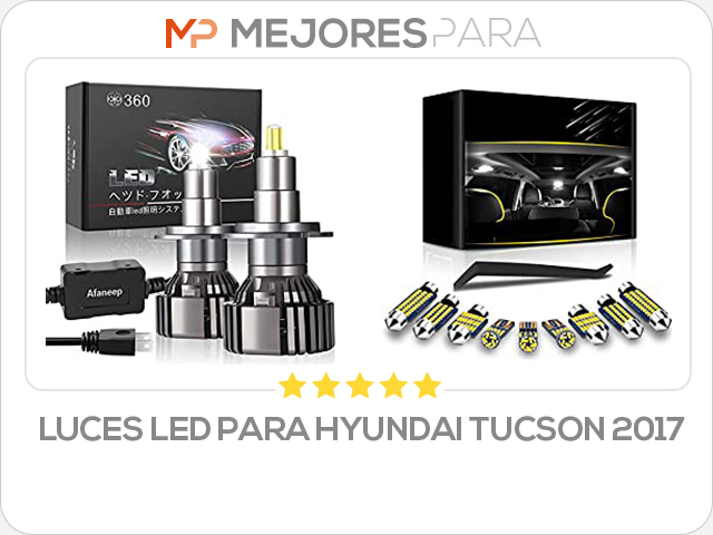 luces led para hyundai tucson 2017