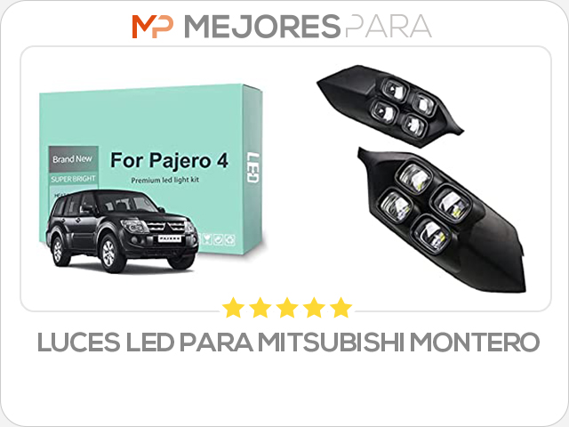 luces led para mitsubishi montero