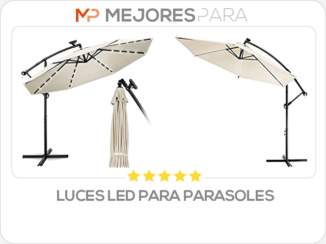 luces led para parasoles