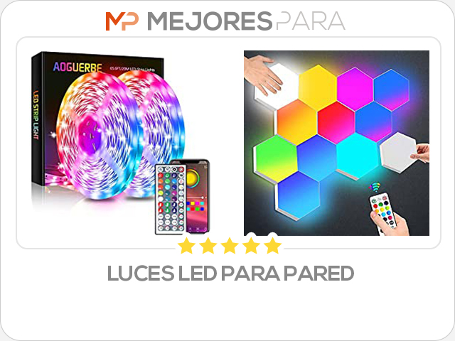 luces led para pared