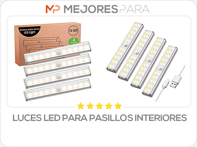 luces led para pasillos interiores