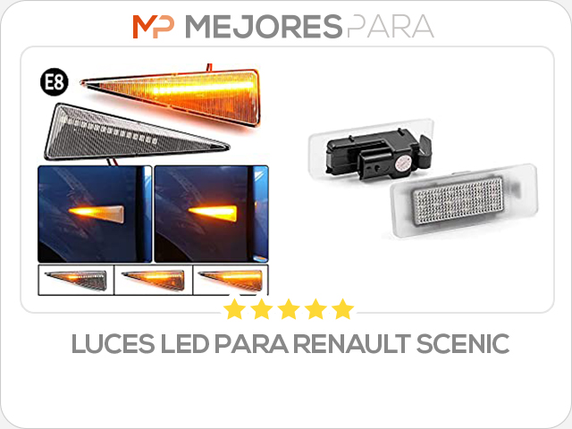 luces led para renault scenic