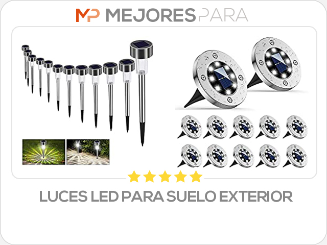 luces led para suelo exterior