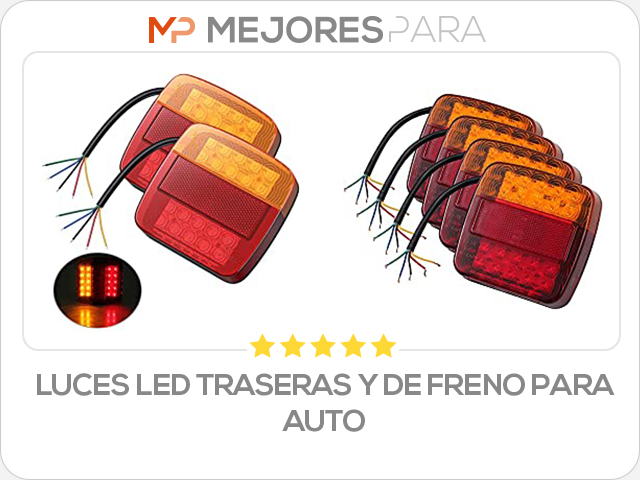 luces led traseras y de freno para auto