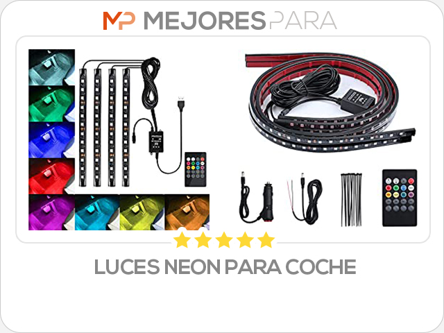 luces neon para coche