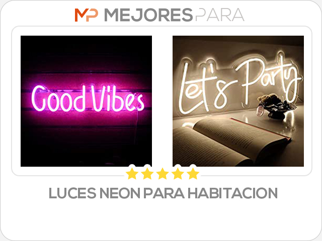 luces neon para habitacion