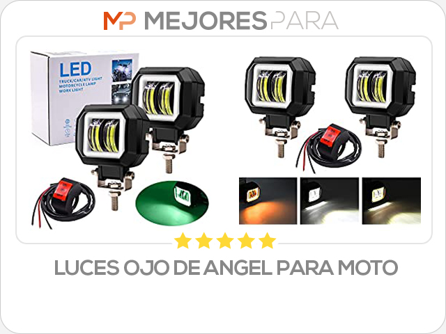 luces ojo de angel para moto