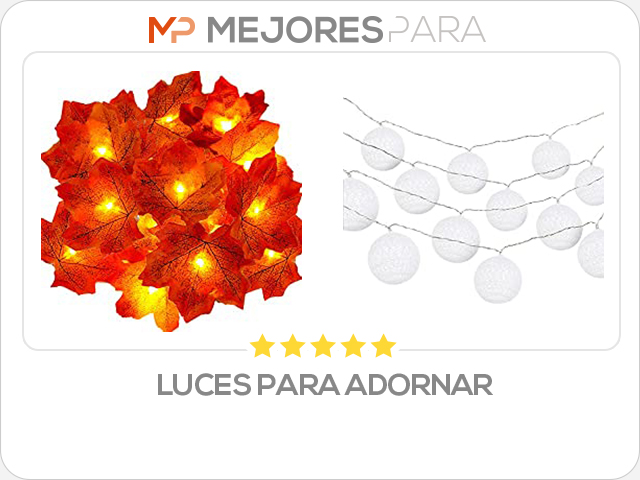 luces para adornar