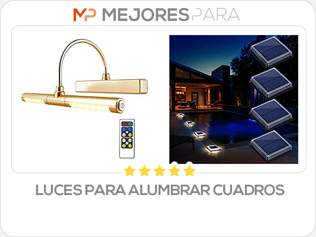 luces para alumbrar cuadros