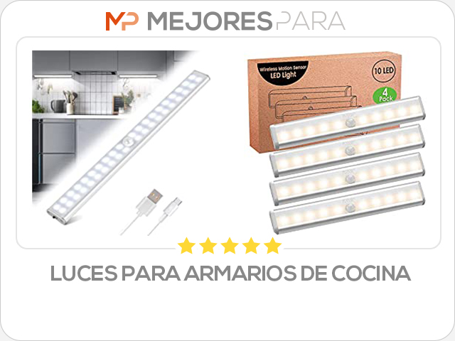 luces para armarios de cocina