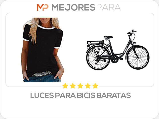 luces para bicis baratas