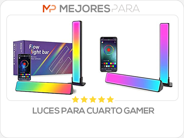 luces para cuarto gamer