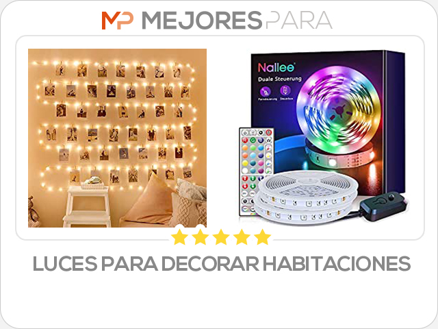 luces para decorar habitaciones