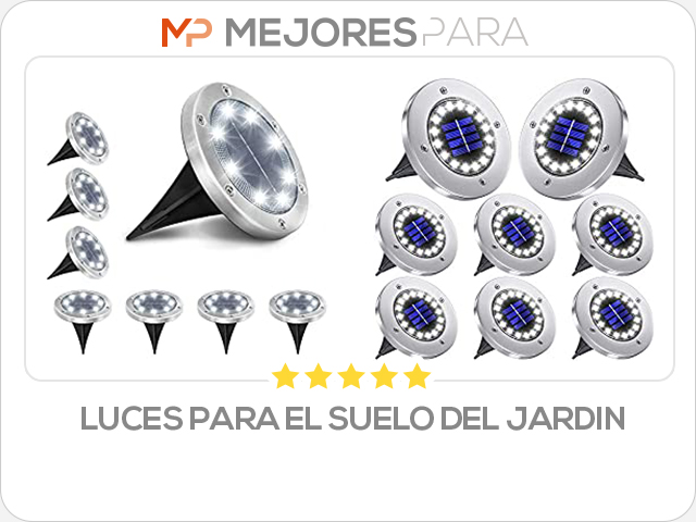 luces para el suelo del jardin