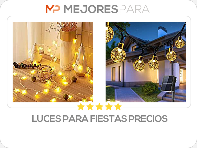 luces para fiestas precios