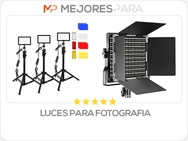 luces para fotografia