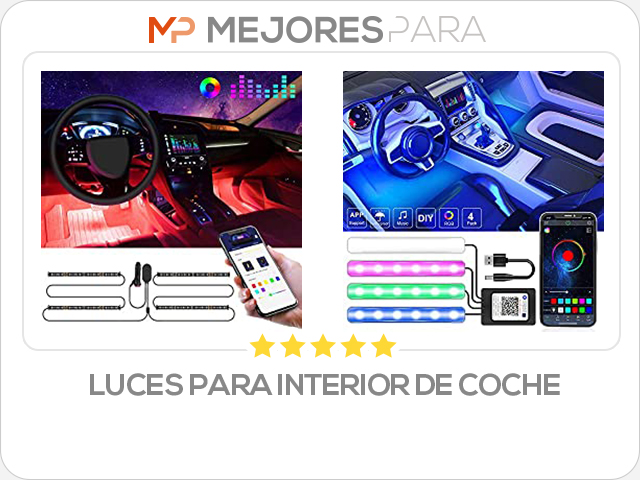 luces para interior de coche