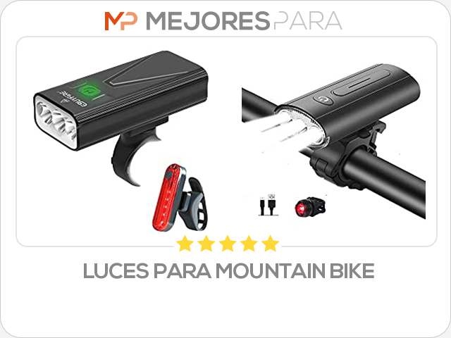 luces para mountain bike