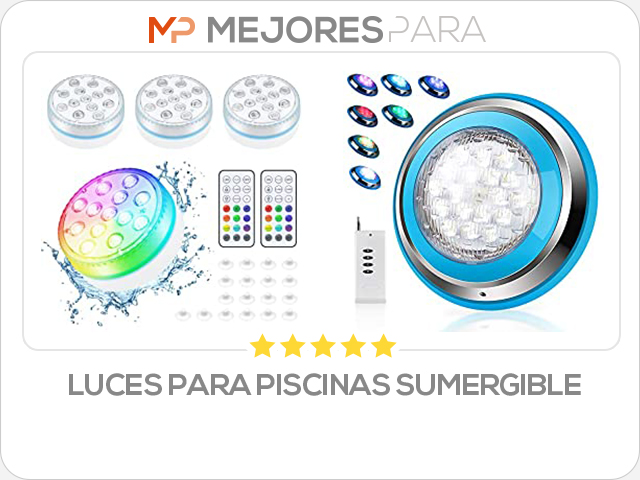 luces para piscinas sumergible