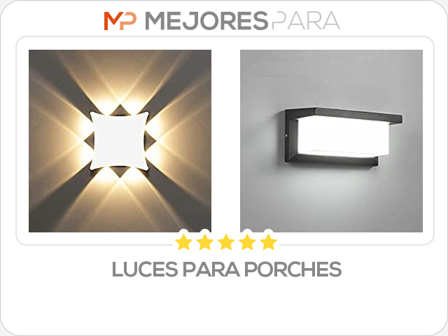 luces para porches