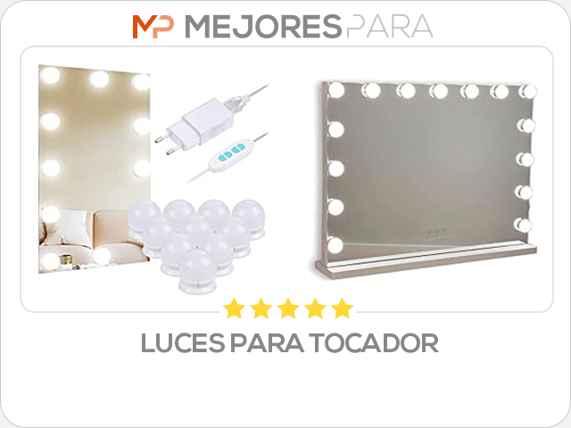 luces para tocador