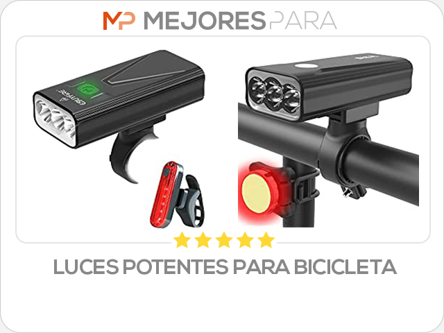 luces potentes para bicicleta