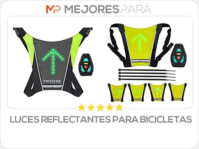 luces reflectantes para bicicletas