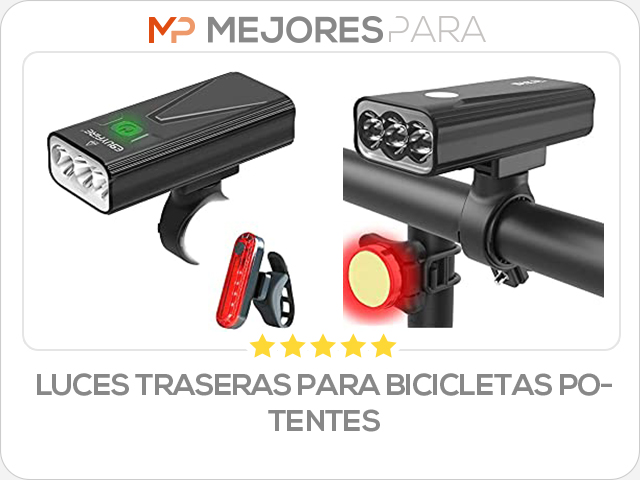 luces traseras para bicicletas potentes