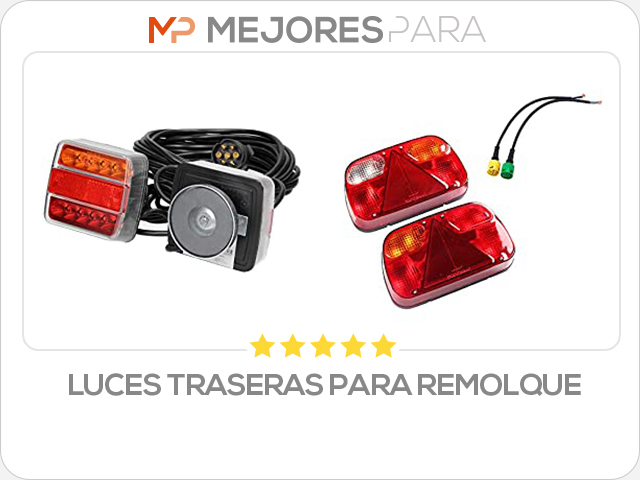 luces traseras para remolque