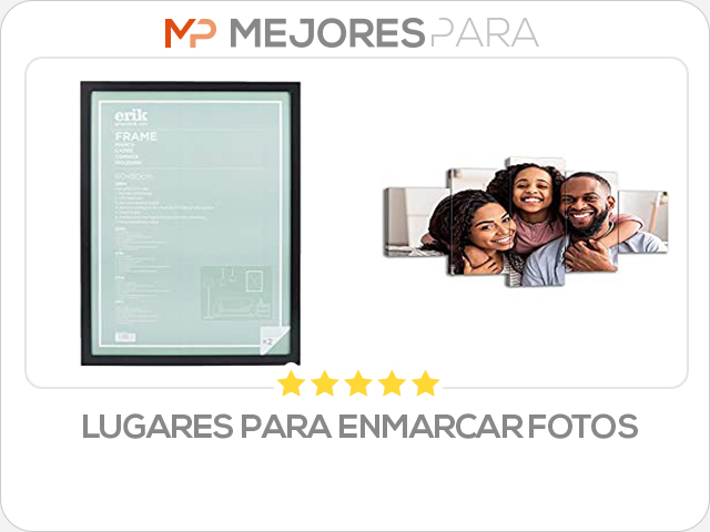 lugares para enmarcar fotos